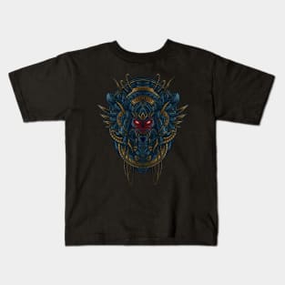 Devil samurai oni Kids T-Shirt